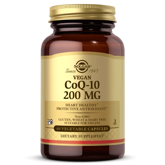Veganes CoQ-10 200 mg (60 Kapseln).