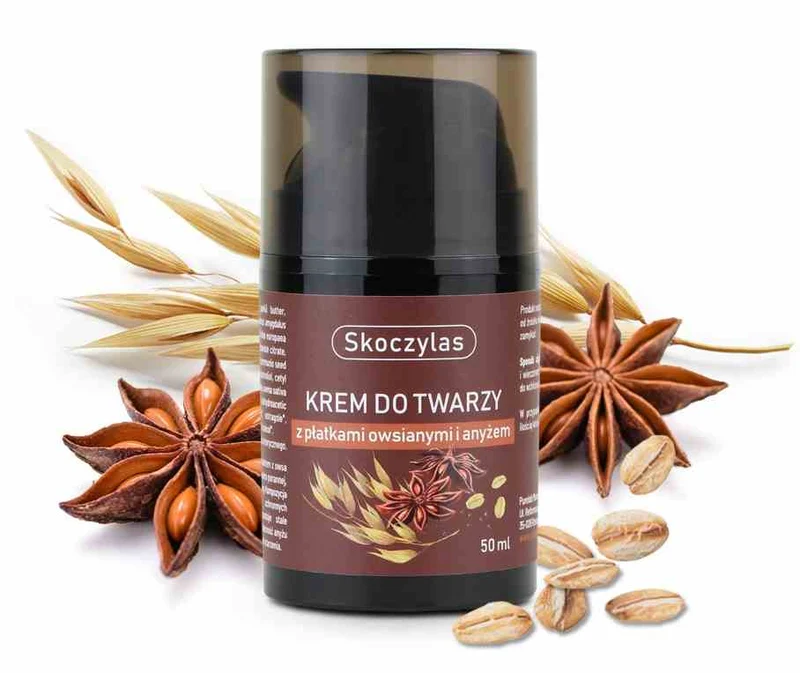 Skoczylas Gesichtscreme mit Haferflocken und Anis 50 ml