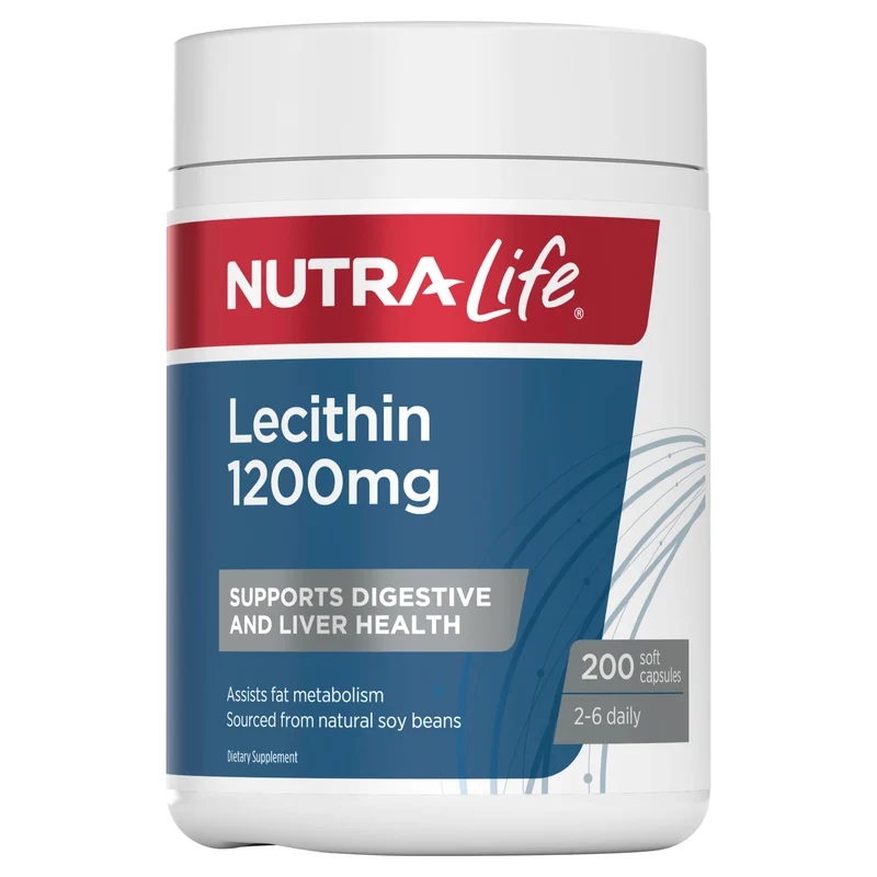 Nutra-Life Lecithin 1200mg Caps 200s