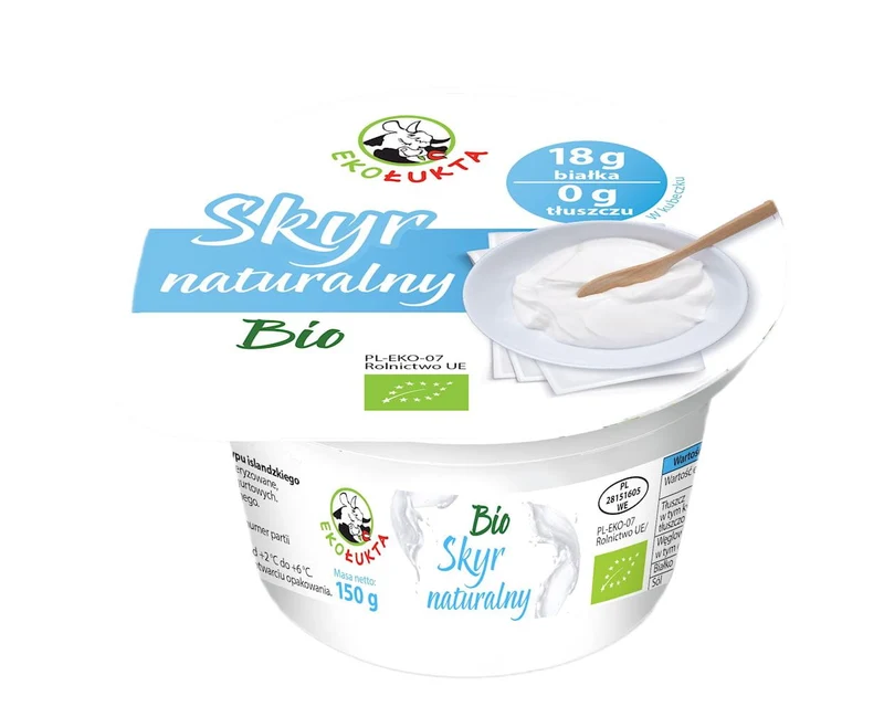 SKYR ISLANDS TYP NATURYOGURT BIO 150 g - EKO LUKTA