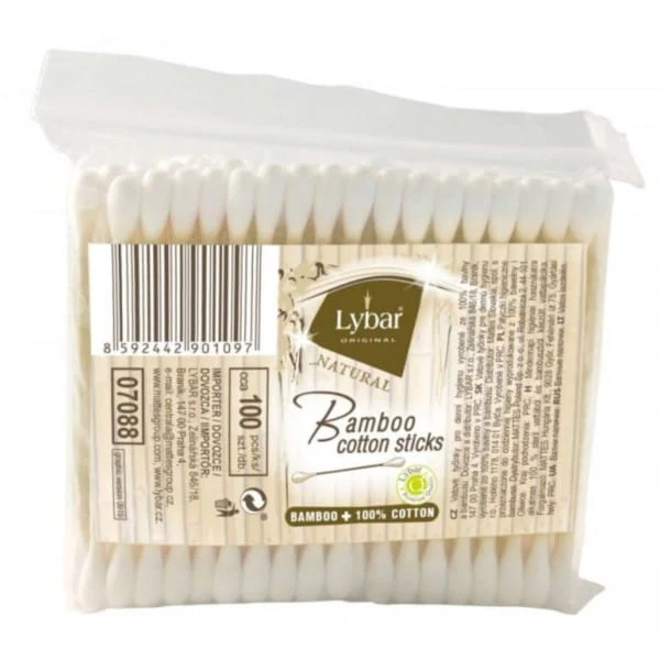 Lybar Bambusstäbchen Tasche 100 Stück