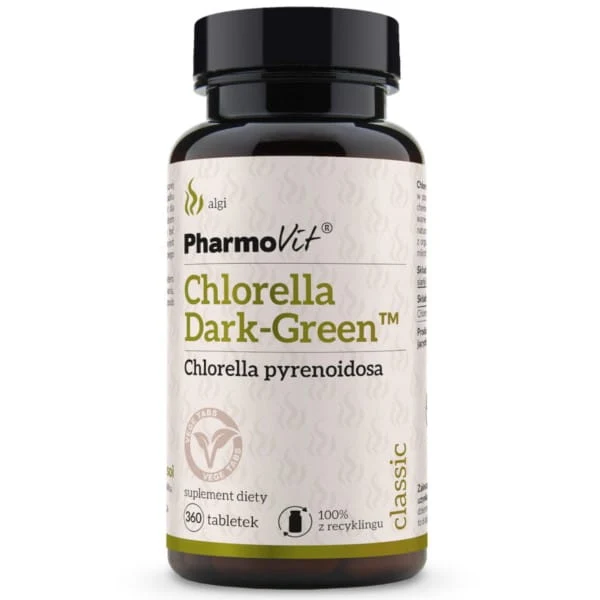 Pharmovit Chlorella Dunkelgrün 360 Tabletten