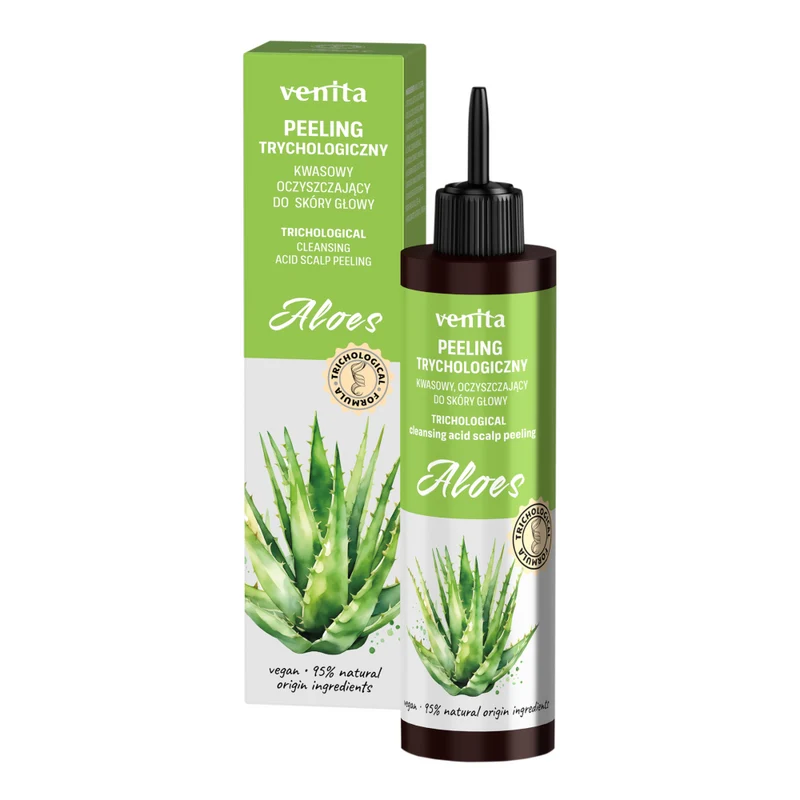 VENITA Trichological Aloe Vera Säure Kopfhautpeeling, Reinigung 100ml