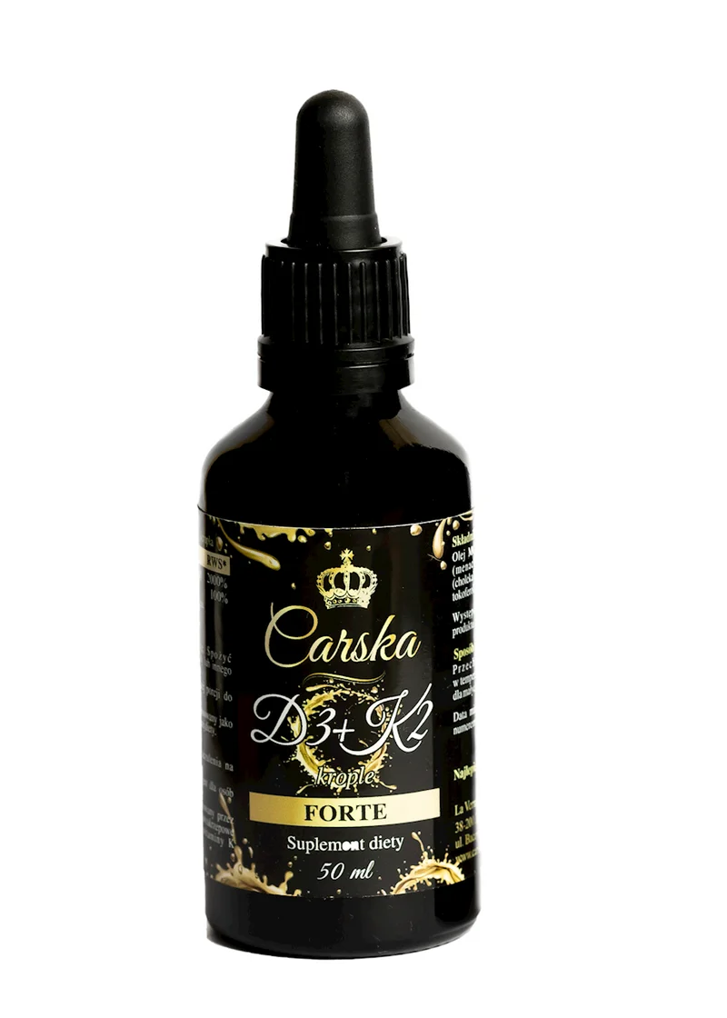 CARSKA Vitamine D3 + K2 Forte 50ml (1600 Portionen)