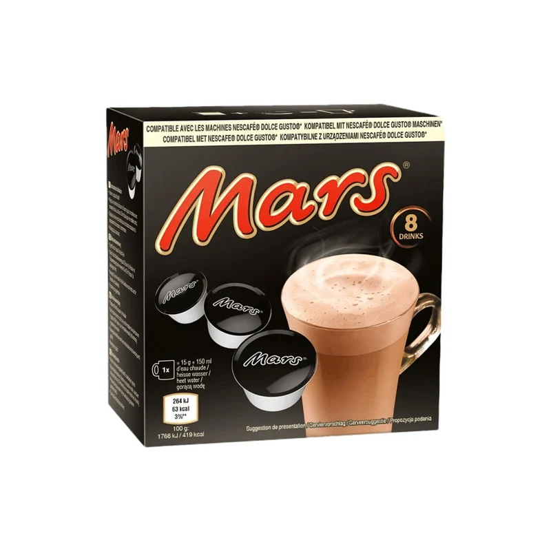 Mars heiße Schokolade Kapseln 8x15g