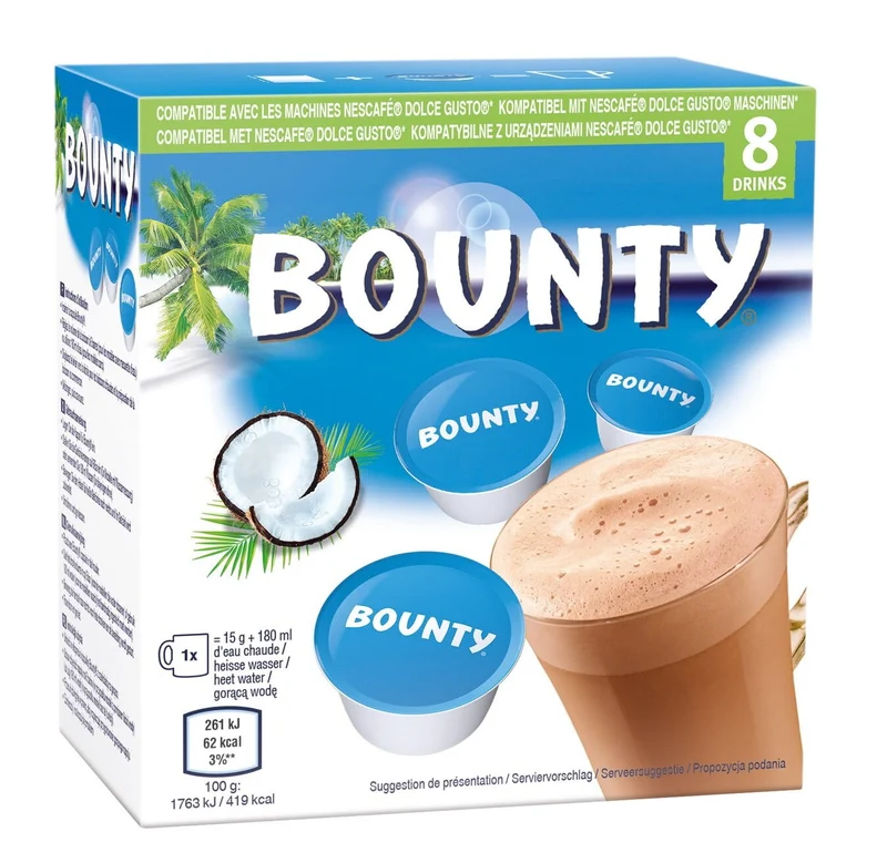 Bounty Heiße Schokolade Kapseln 8x15g
