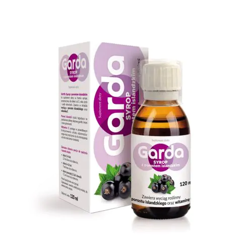 Garda MAX Isländischer Flechtensirup + Zink 120 ml