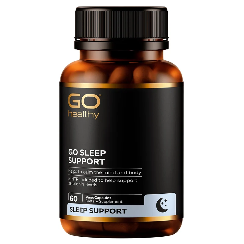 GO Healthy GO Sleep Support Supplement 60 Vcaps