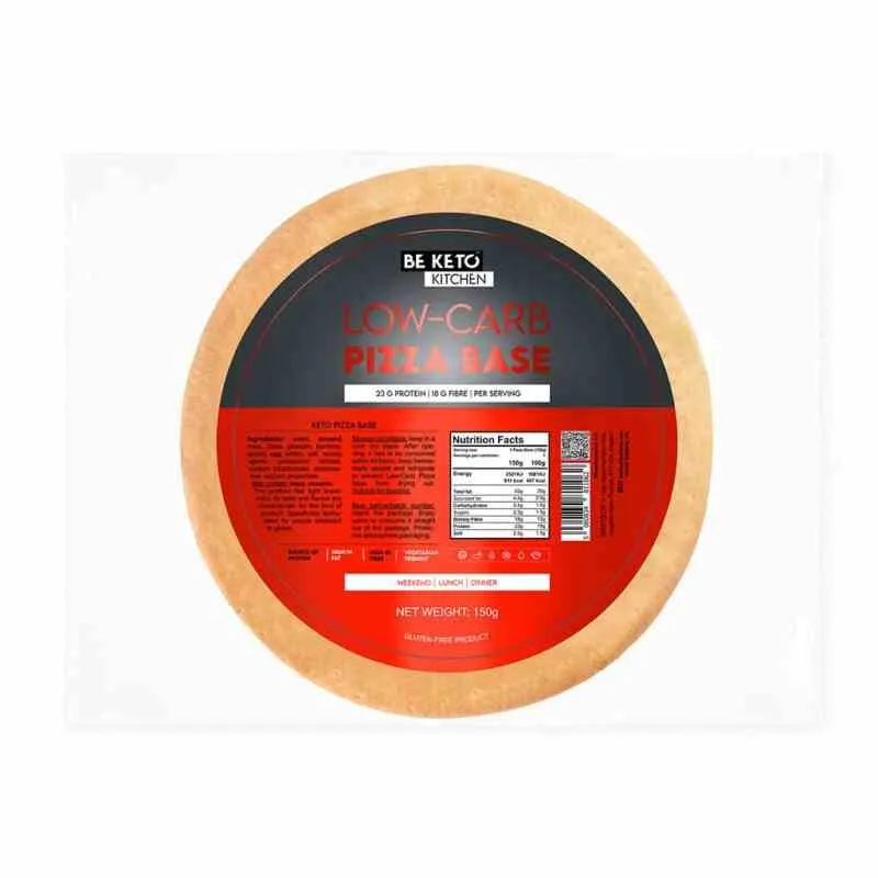BeKeto Keto Glutenfreie Pizzakruste 150g