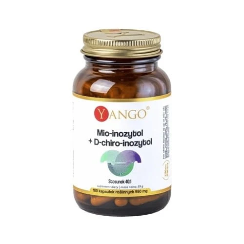 YANGO Myo-Inositol + D-Chiro-Inositol (100 Kapseln).