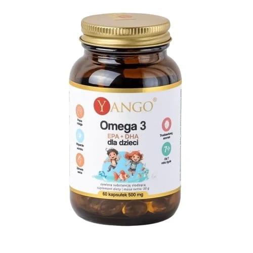 YANGO Omega 3 für Kinder EPA + DHA (60 Kapseln)