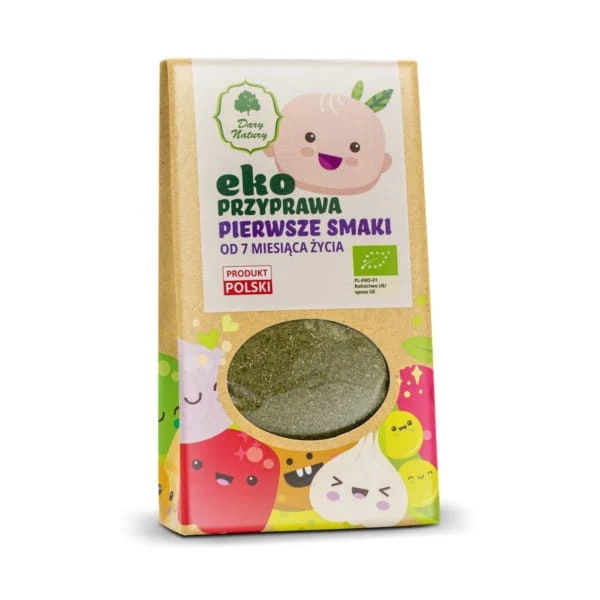 Dary Natury Eco Seasoning Erste Geschmacksrichtungen 7 Monate