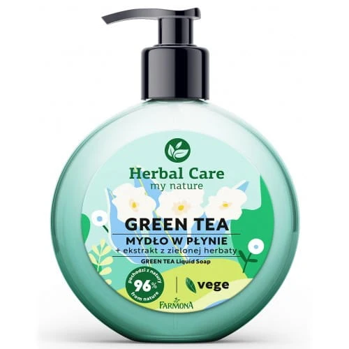 Herbal Care Grüner Tee Flüssigseife 400 ml