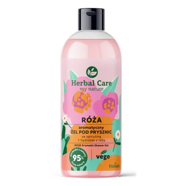 Herbal Care Rose Duschgel 500 ml