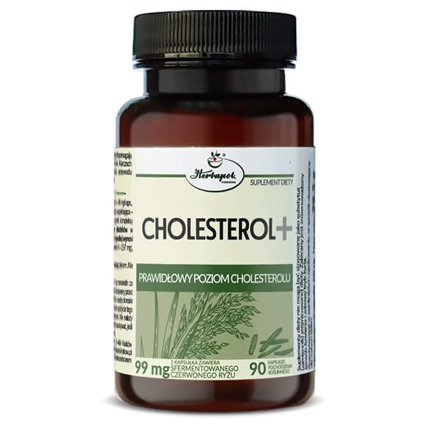 Cholesterin+ 90kaps. HERBAPOL KRAKÓW