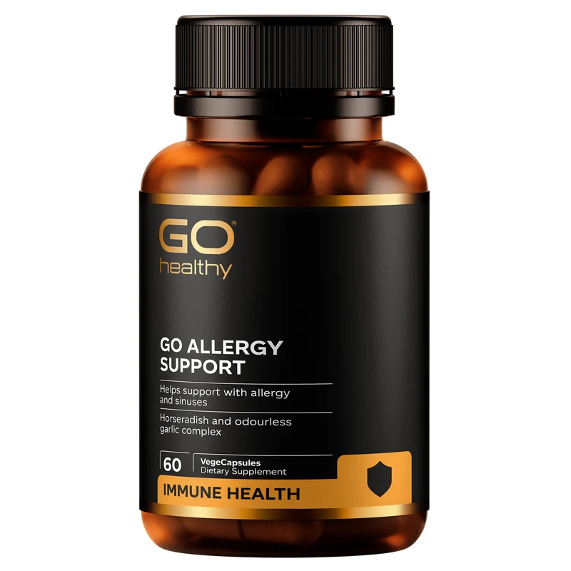 GO Healthy GO Allergy Support Supplements 60 VCaps
