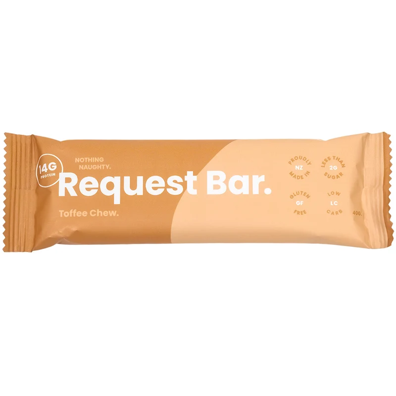 Nothing Naughty Requested Protein Bar Toffee Chew 40 g