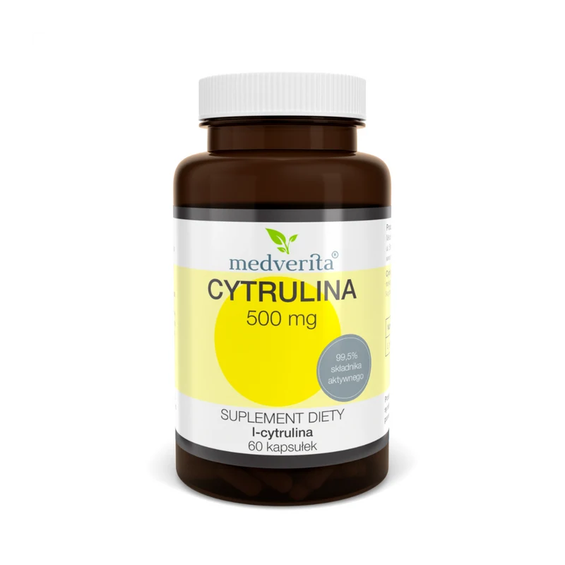 Medverita Citrullin 500 mg L-Citrullin 60 Kapseln