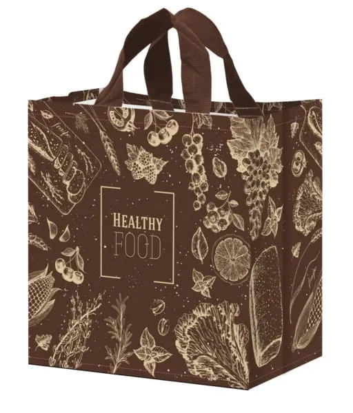 Z Pp Serie Picknick-Gemüsebeutel 24 L braun