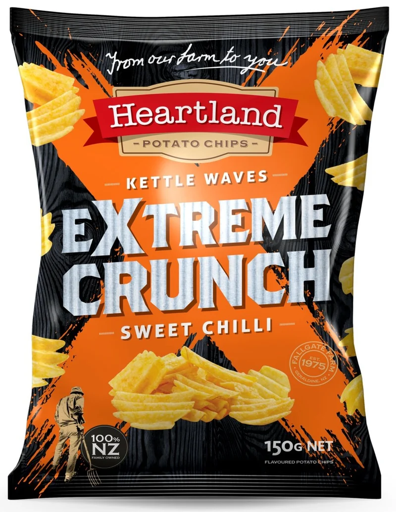 Heartland Extreme Crunch Sweet Chilli 35g