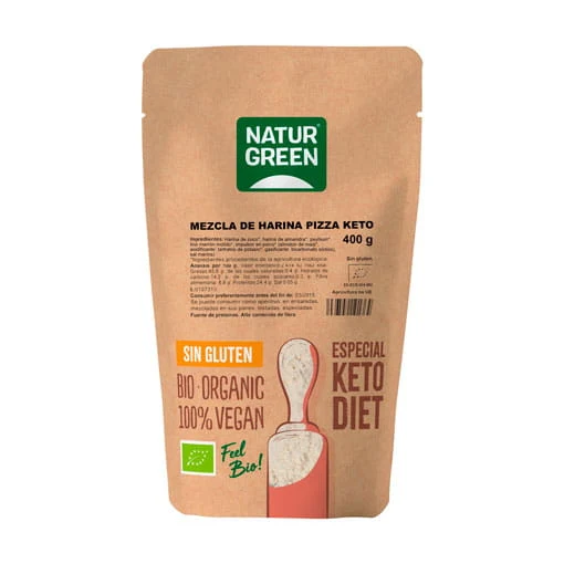 Pizzateigmischung KETO GFree. BIO 400 g