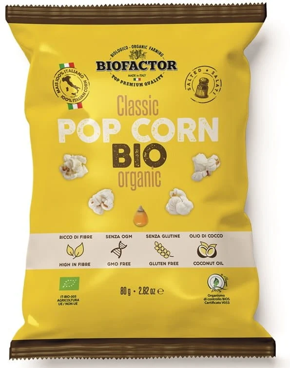 Gesalzenes Popcorn Gfree BIO 80 g