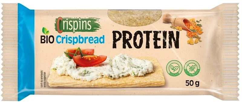 PROTEINFREIES Knäckebrot. BIO 50 g