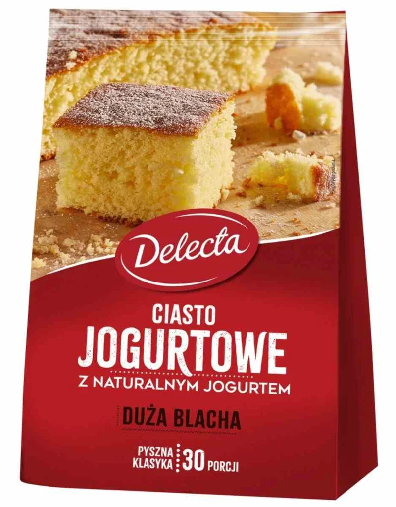Delecta Joghurt-Kuchen Großes Blatt 640 g