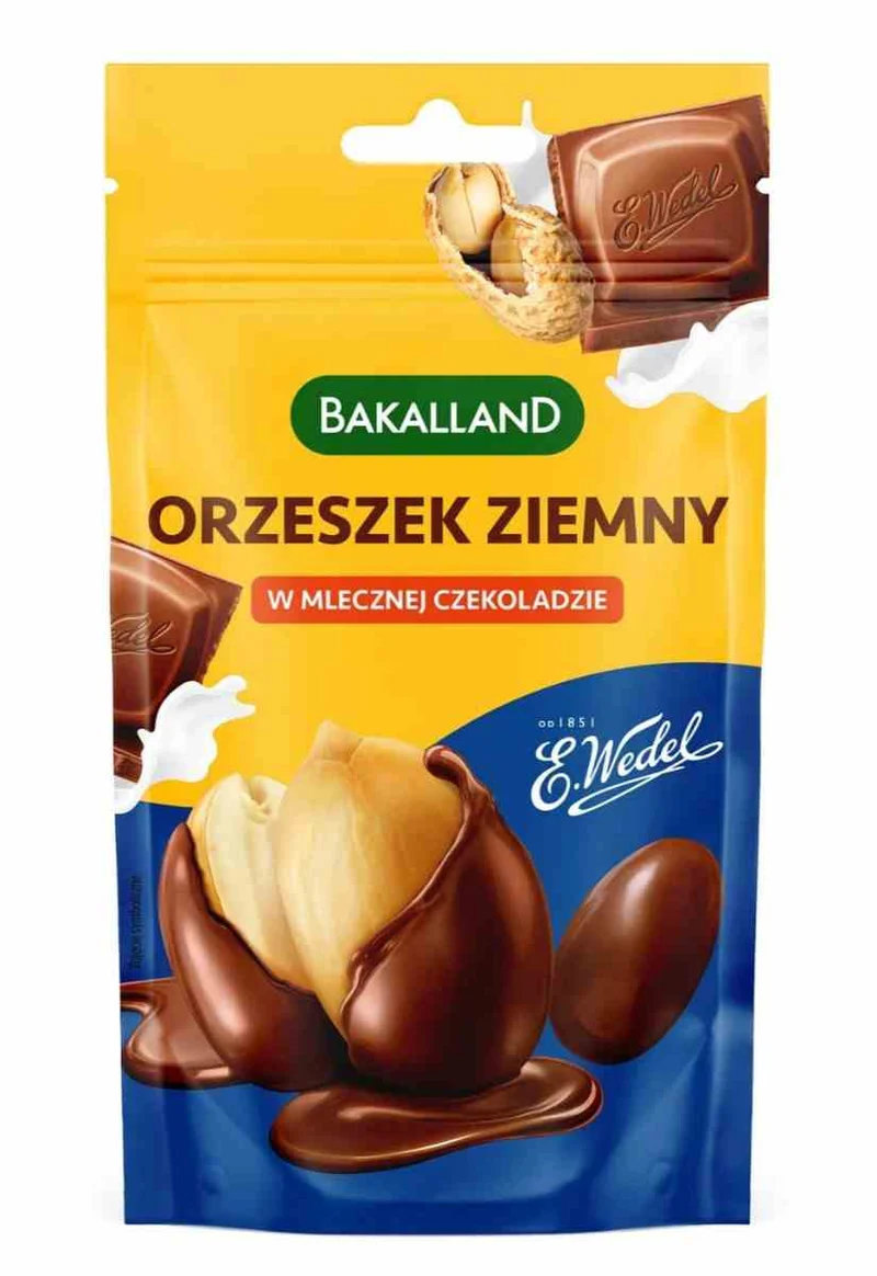 Bakalland Arachid Erdnuss in Milchschokolade 72 g