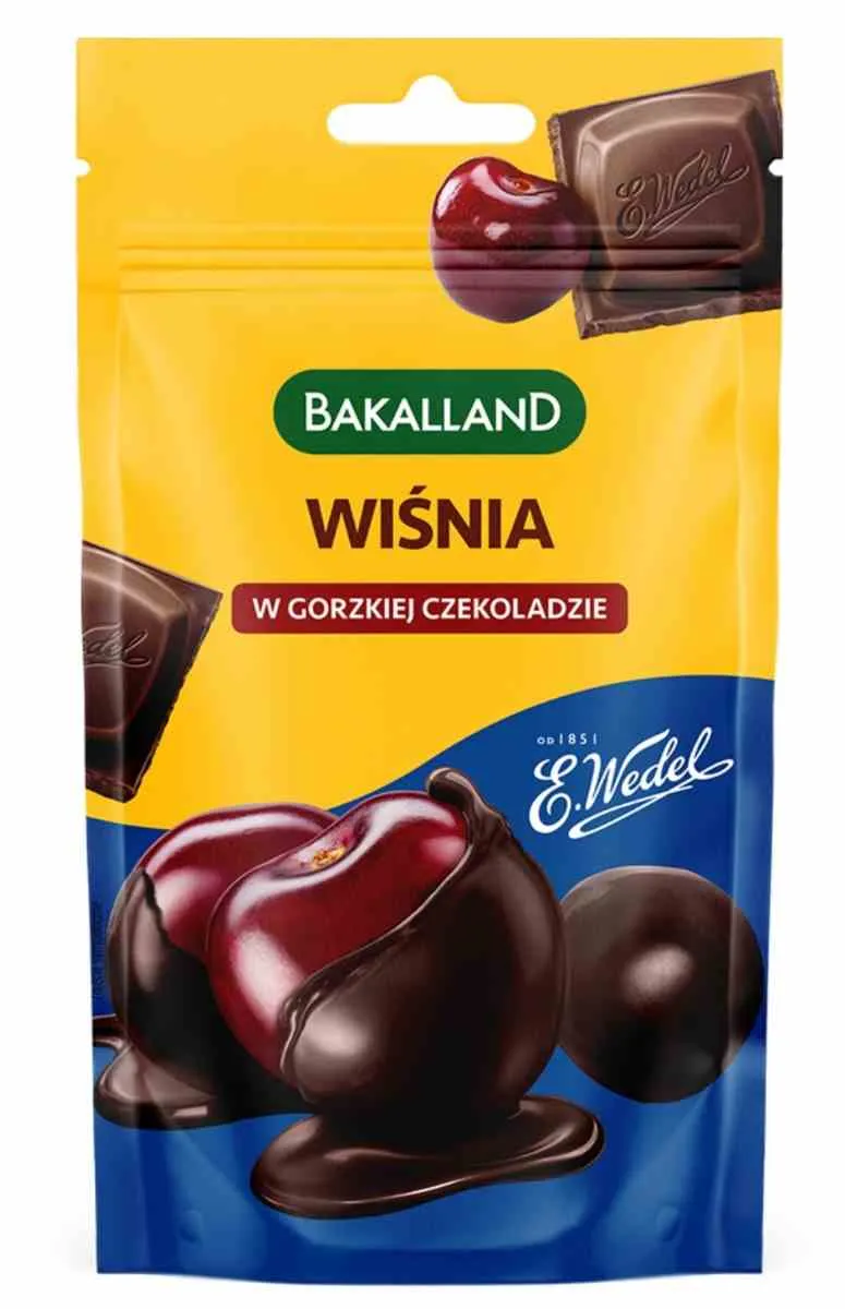 Bakalland Kirsche in dunkler Schokolade 74 g