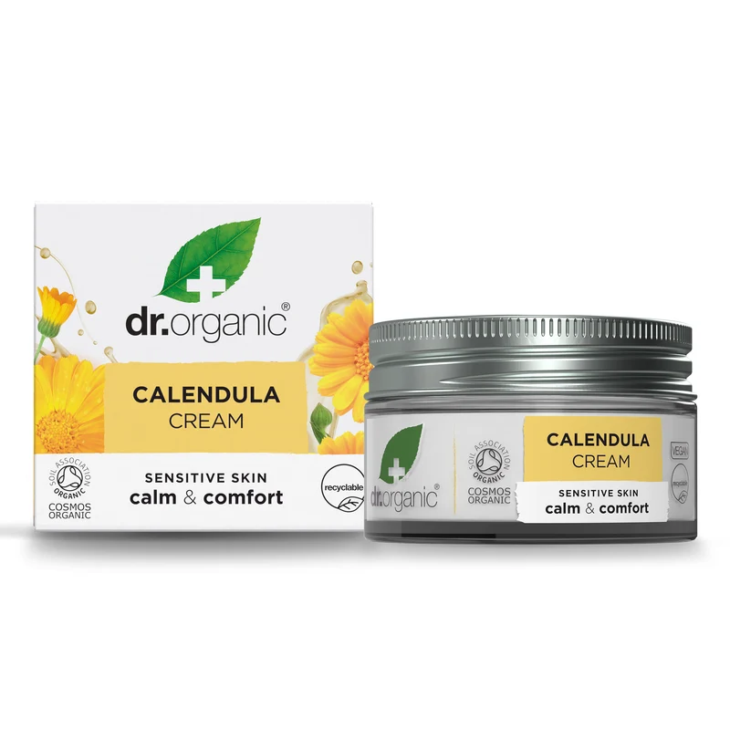 Dr. Organic Calendula Fragrance Free Moiturising Cream 50ml