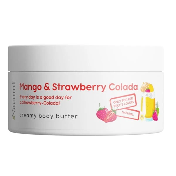 Nacomi Mango-Erdbeer-Körperbutter 100 ml