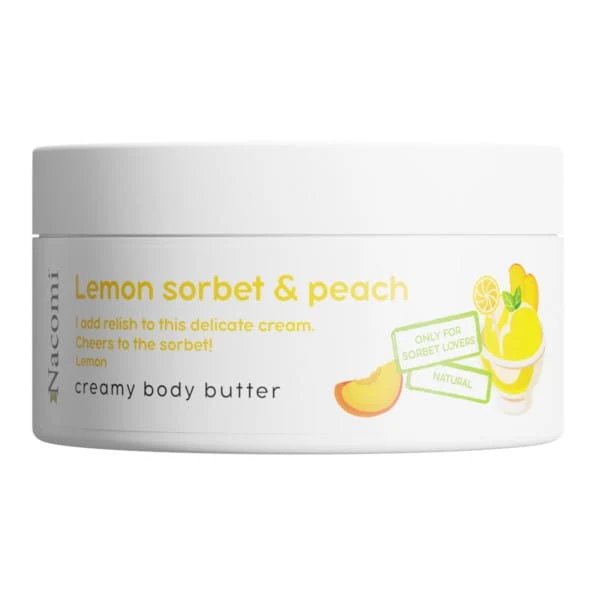 Nacomi Pfirsich-Zitrone Körperbutter 100 ml