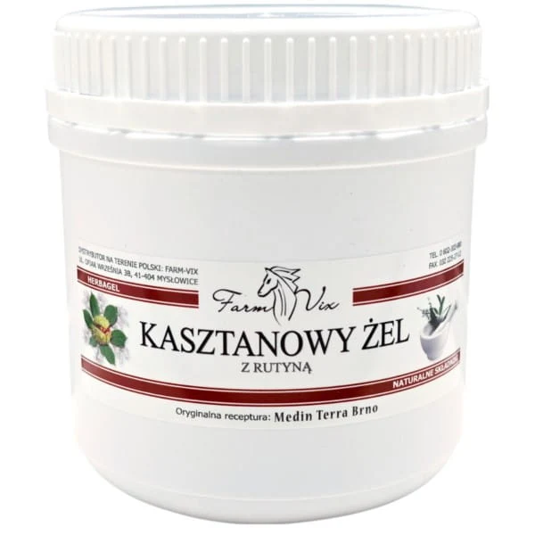 Farm-vix Kastanien-Gel mit Rutin 600 g