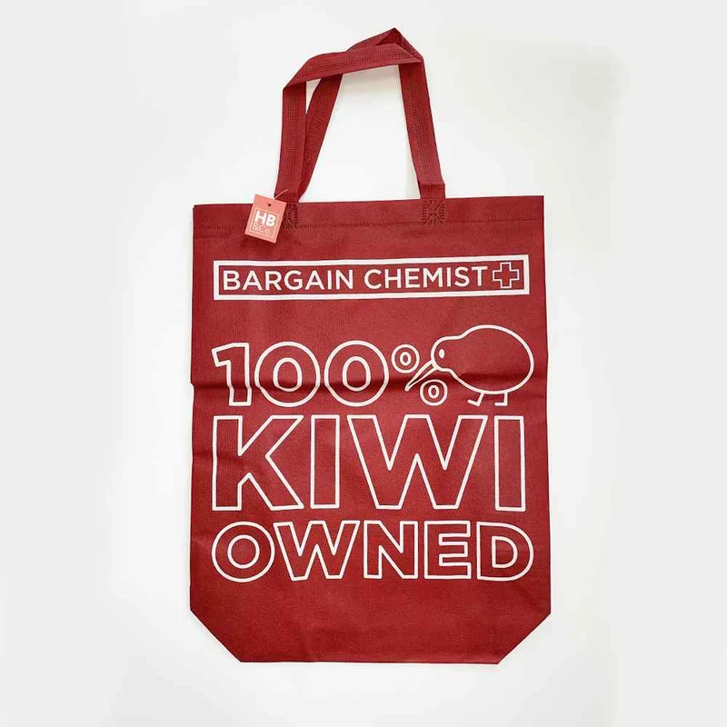 Bargain Chemist 100% Kiwi Recycled Tote Bag