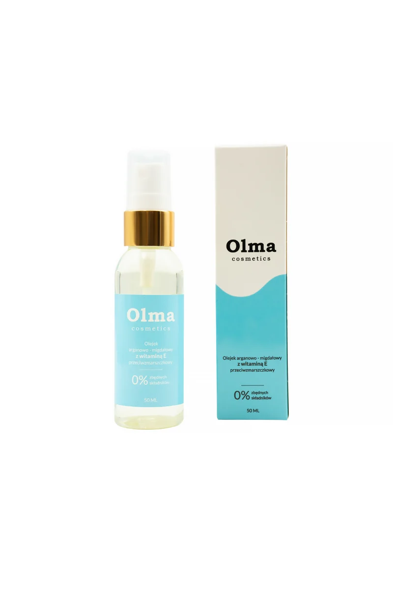 OLMA COSMETICS Argan-Mandel-Öl mit Vitamin E - Anti-Falten (50 ml)