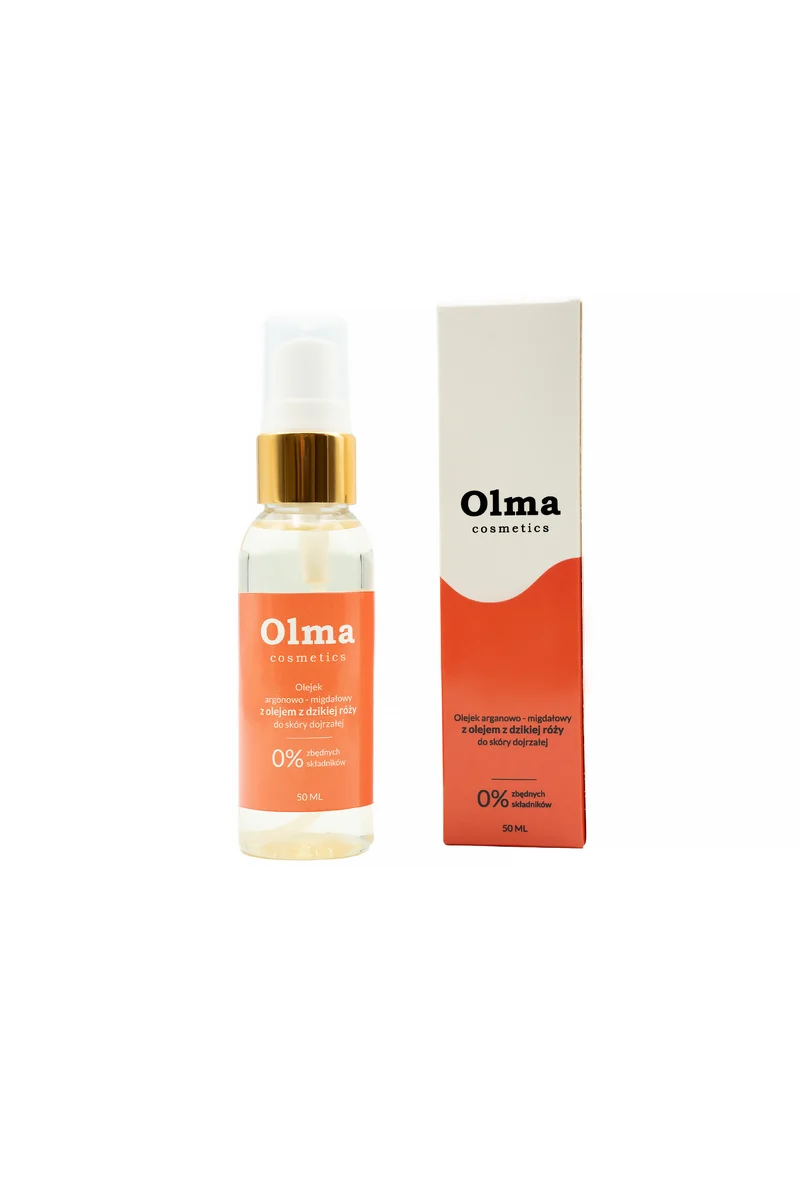 OLMA COSMETICS Argon-Mandelöl mit Hagebuttenöl - Für reife Haut (50 ml)