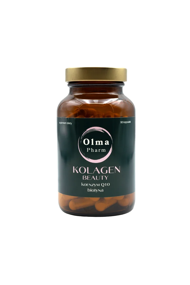 OLMA PHARM Beauty Kollagen mit Coenzym Q10 und Biotin (90 Kapseln).