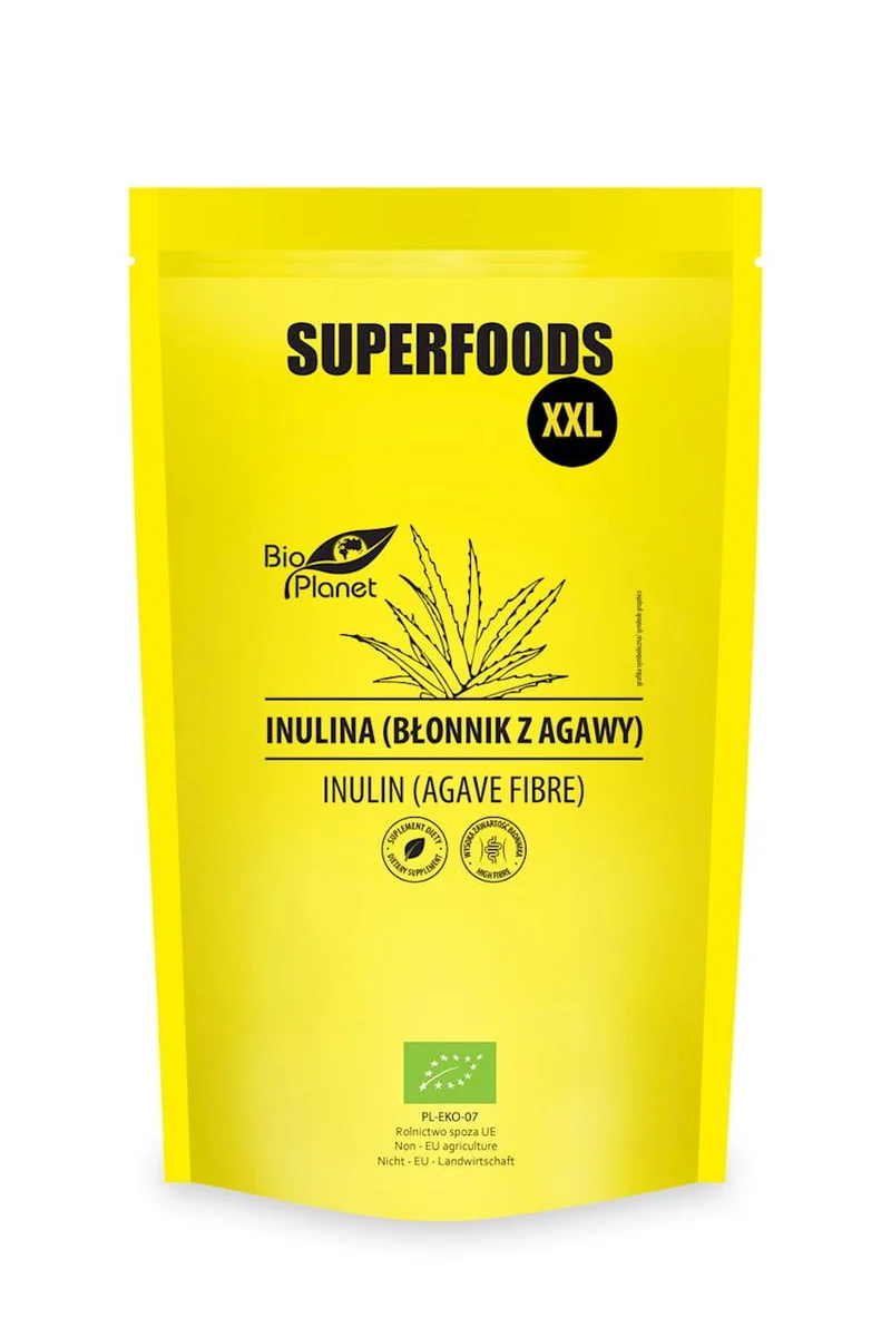 INULINE (AGEA FIBER) BIO 600 g - BIO PLANET