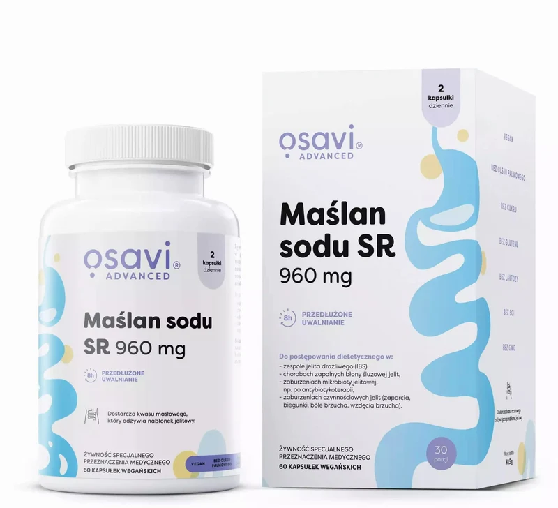 OSAVI Natriumbutyrat SR (60 Kapseln).