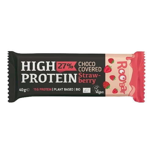TRUCK STRAW PROTEIN BATON IN ROSE COVER BIO 40 g - ROOBAR
