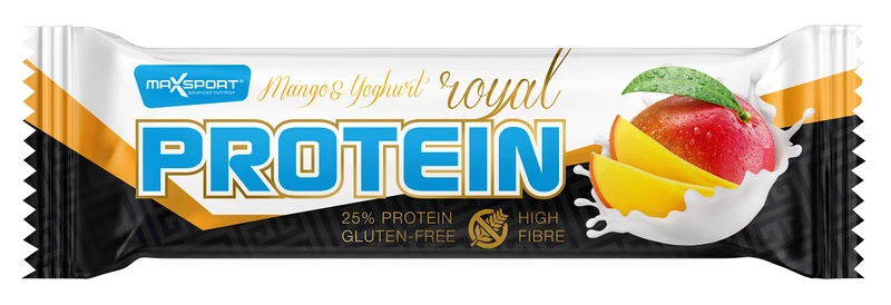Glutenfreier Mango-Eiweißriegel mit Joghurtüberzug 60 g - MAXSPORT
