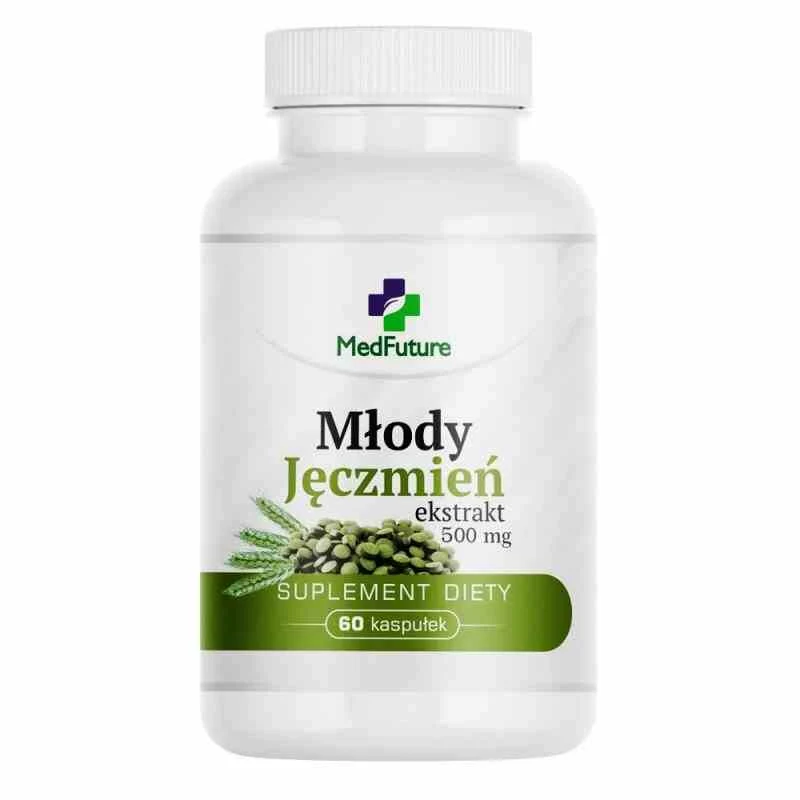 MedFuture Junger Gerstenextrakt 500mg 60 Kapseln