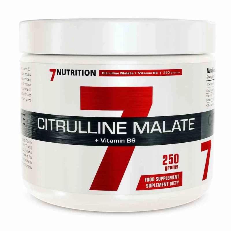 7Nutrition Citrullin Malat Citrullin Malat mit Vitamin B6 250g