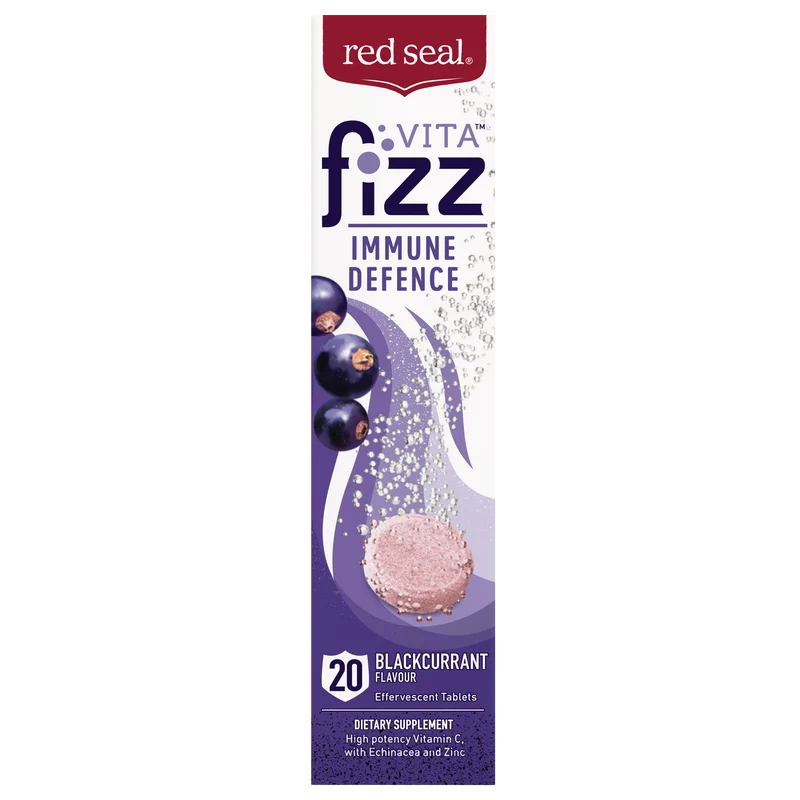 Red Seal VitaFizz Immune Defence Blackcurrant 20 Tablets
