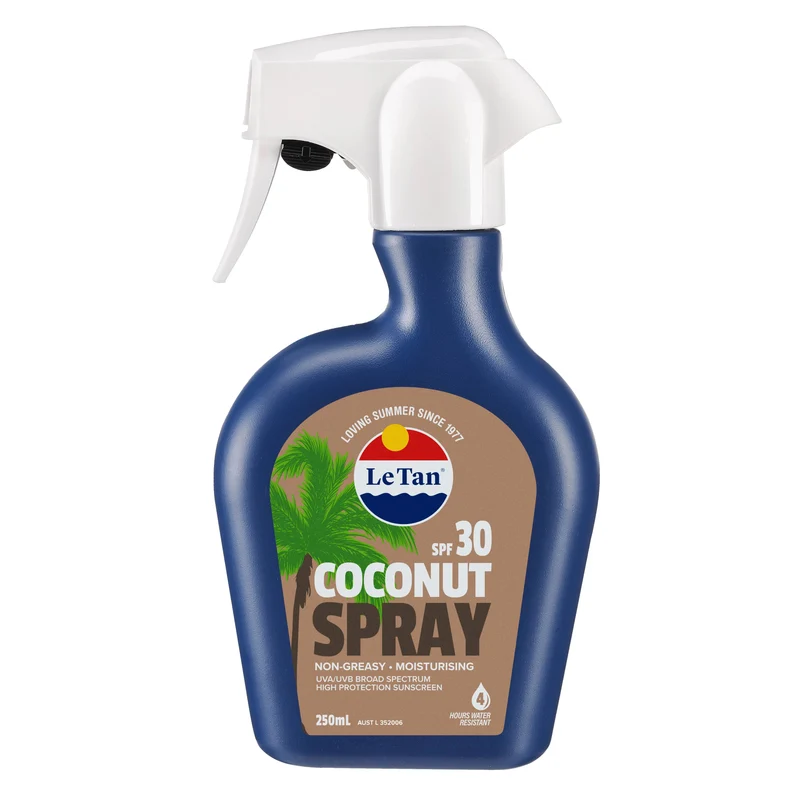 Le Tan Coconut Sunscreen Spray SPF30+ 250ml