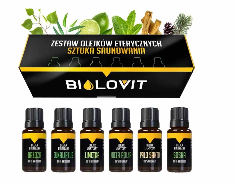 Bilovit ätherisches Öl Set Die Kunst des Saunierens 6 x 10 ml