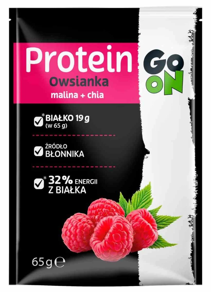 Sante Go On Protein Haferflocken mit Himbeere und Chia 65 g