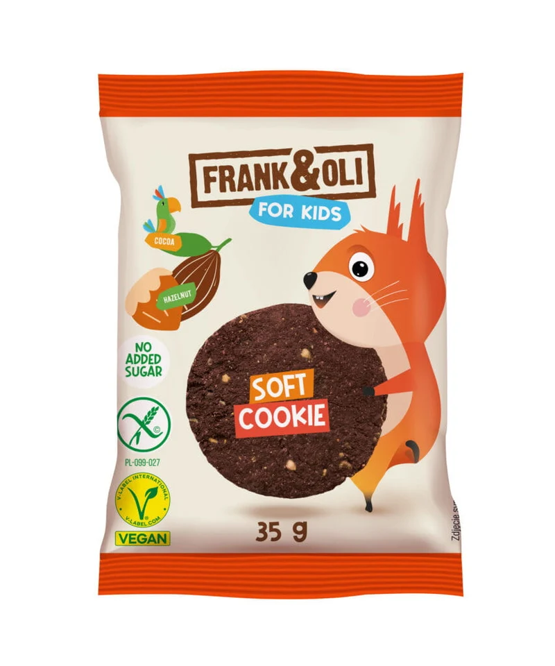 Frank&Oli For Kids Keks mit Haselnusspaste+ Kakao 35g