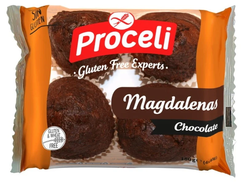 Schokoladen-Magdalenen-Cupcakes GFree 180 g